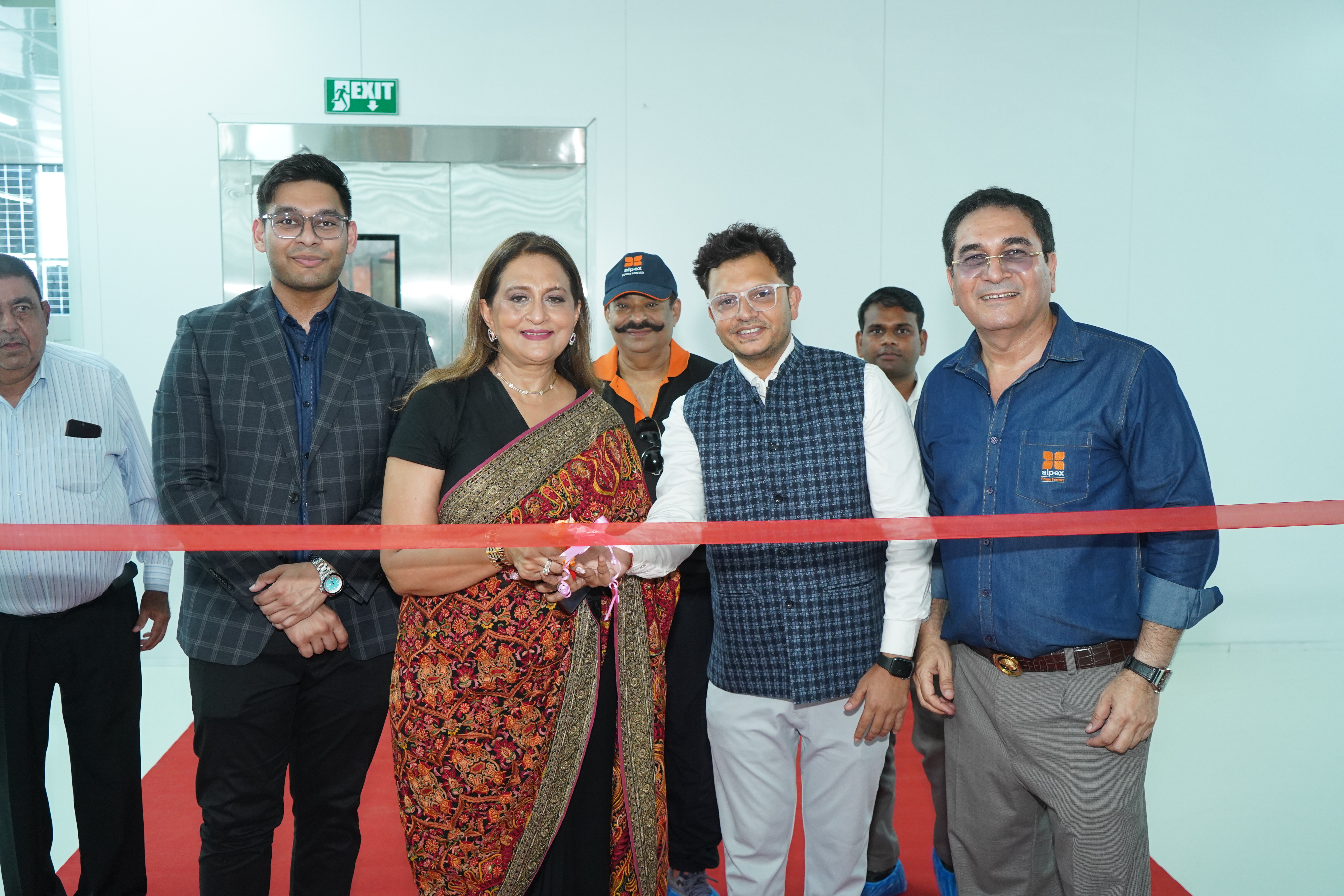 Alpex Solar inaugurates its ambitious 2.2 GW G12R TOPCon Solar Cell Plant in Kosi-Kotwan