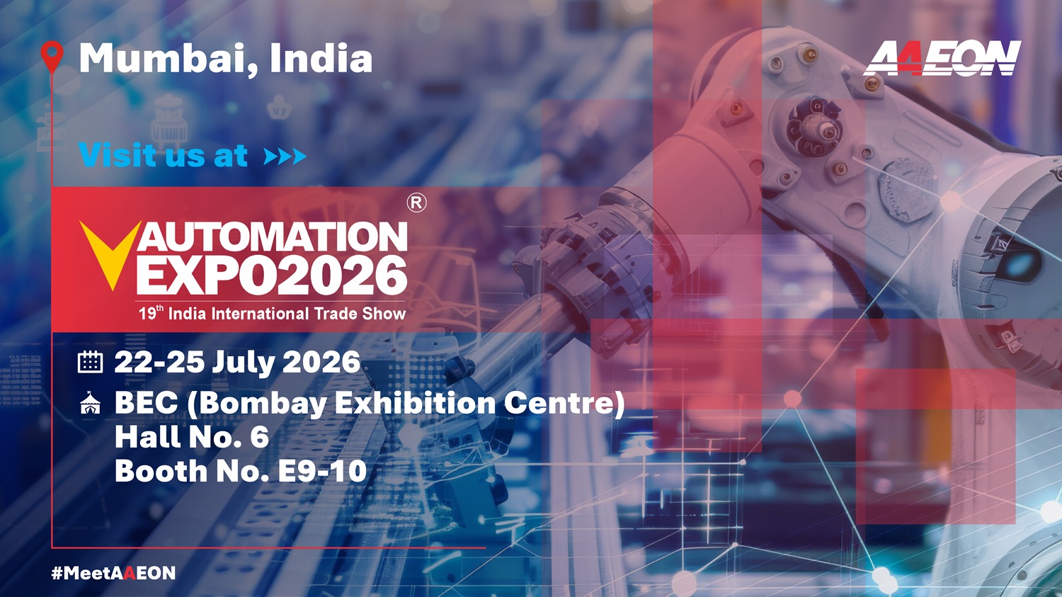 AAEON to Host Live Demos, New Products, and More Alongside iTG at Automation Expo 2026