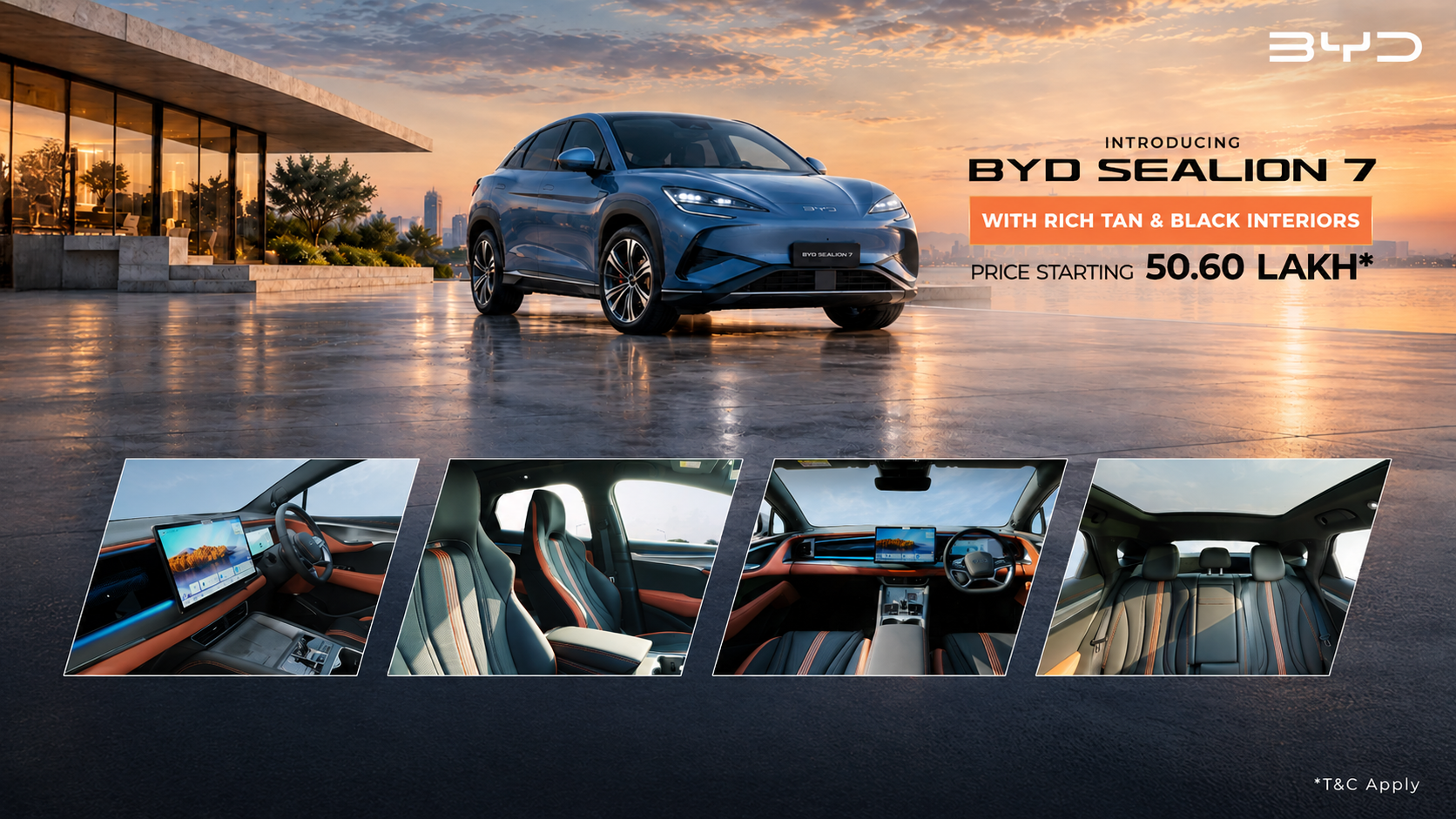 BYD India Introduces New Limited-Edition SEALION 7 for the Festive Season
