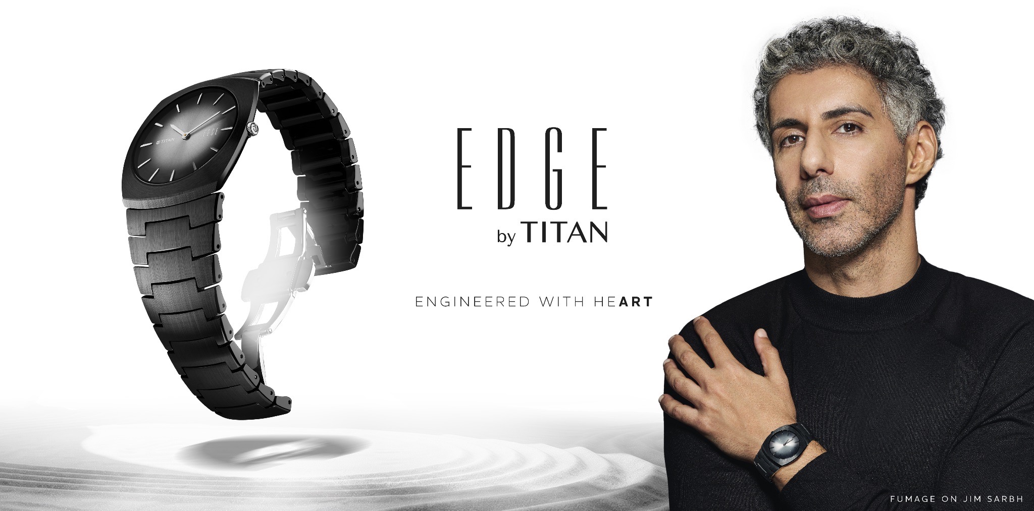 Edge by Titan Collaborates with Jim Sarbh for 'Engineered with HeART' Campaign