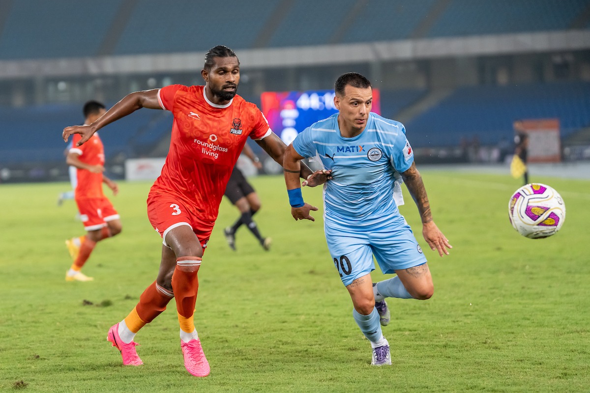 Gurkirat Singh Scores Late As Punjab FC Hold Mumbai City FC to a 1-1 Draw In New Delhi