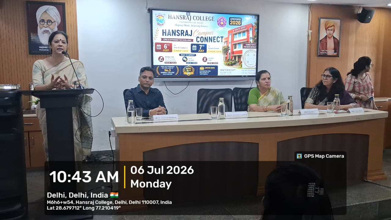 Hansraj College Hosts Campus Connect 2026, Empowering Aspirants Through a Two-Day Admission Outreach Initiative