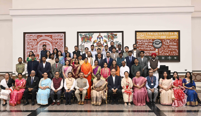 President Murmu Applauds Grassroots Innovators for Driving Social Change Through Creativity and Innovation
