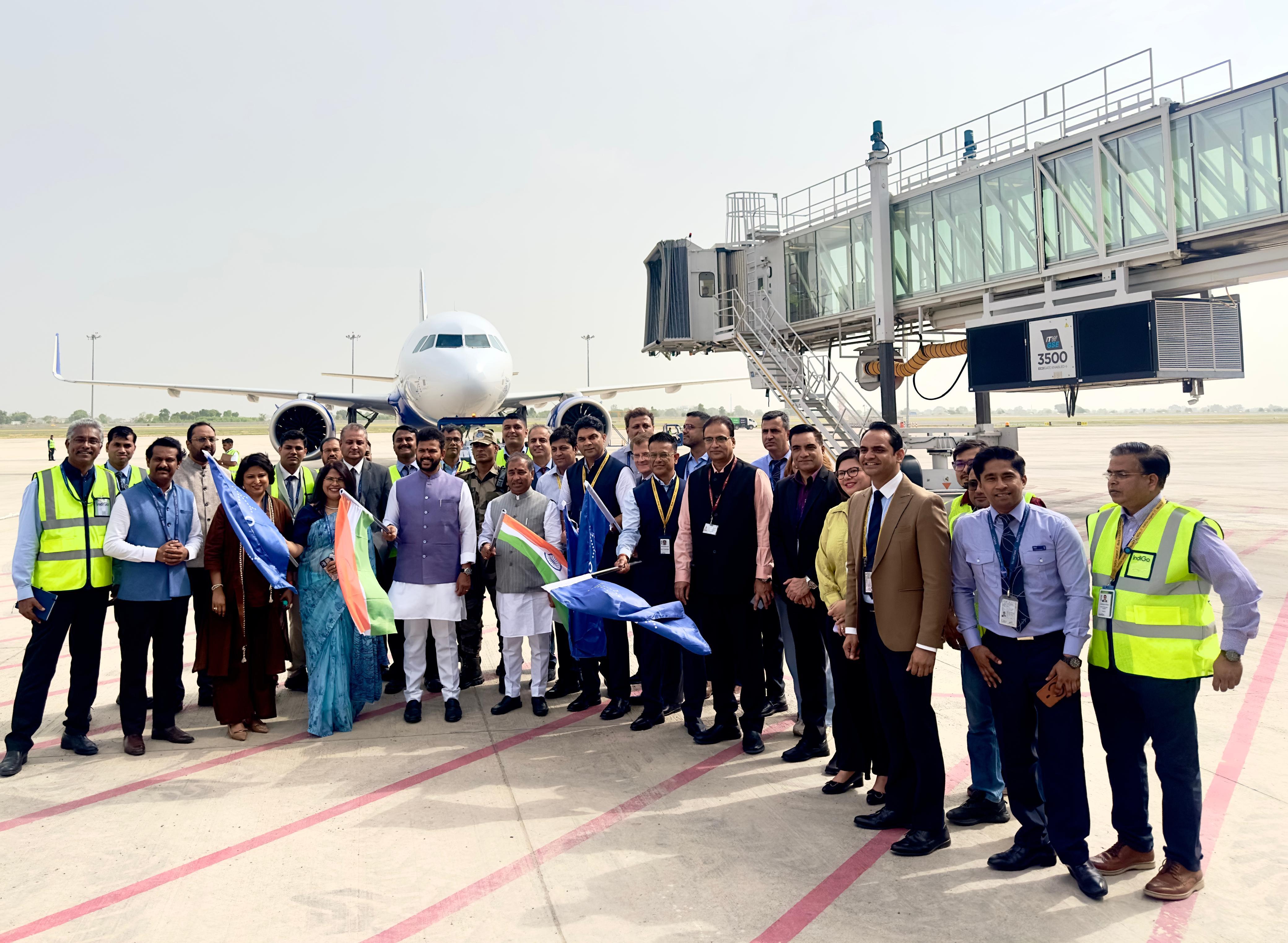 IndiGo becomes the First Airline to Commence Operations from Noida International Airport