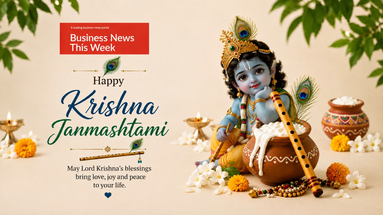 Janmashtami Celebrations Bring Devotion, Music and Festive Spirit Across India and the World