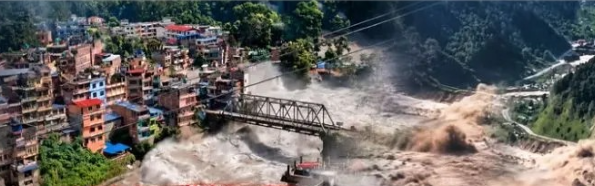 Nepal Flash Flood Raises Concern in Bihar as Gandak River Level Comes Under Watch