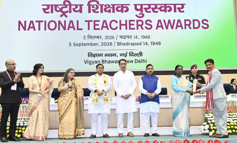 Four Odisha Teachers Receive National Teachers’ Awards