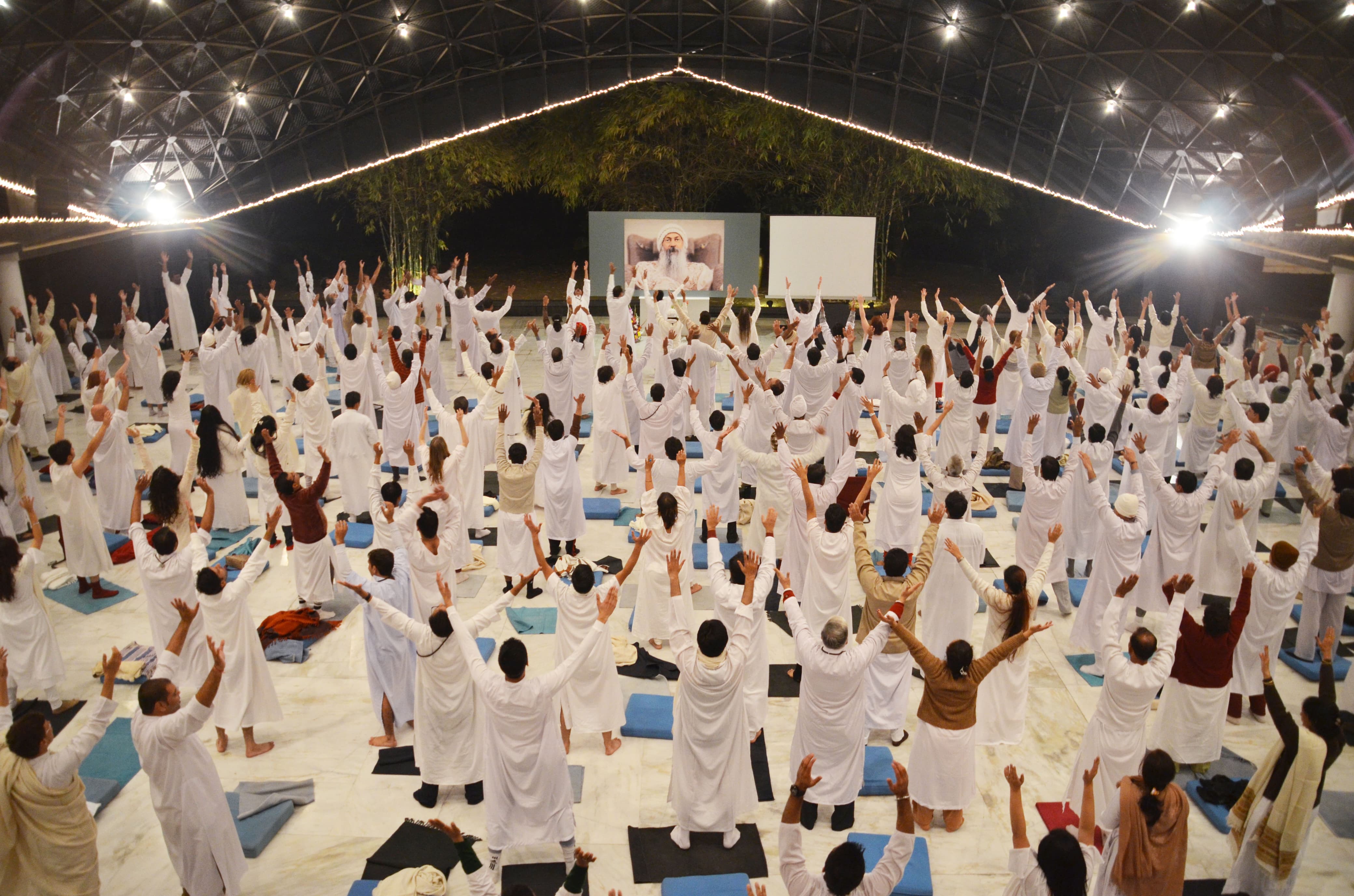 Osho Dham Hosts Special Pranayoga Meditation on International Yoga Day