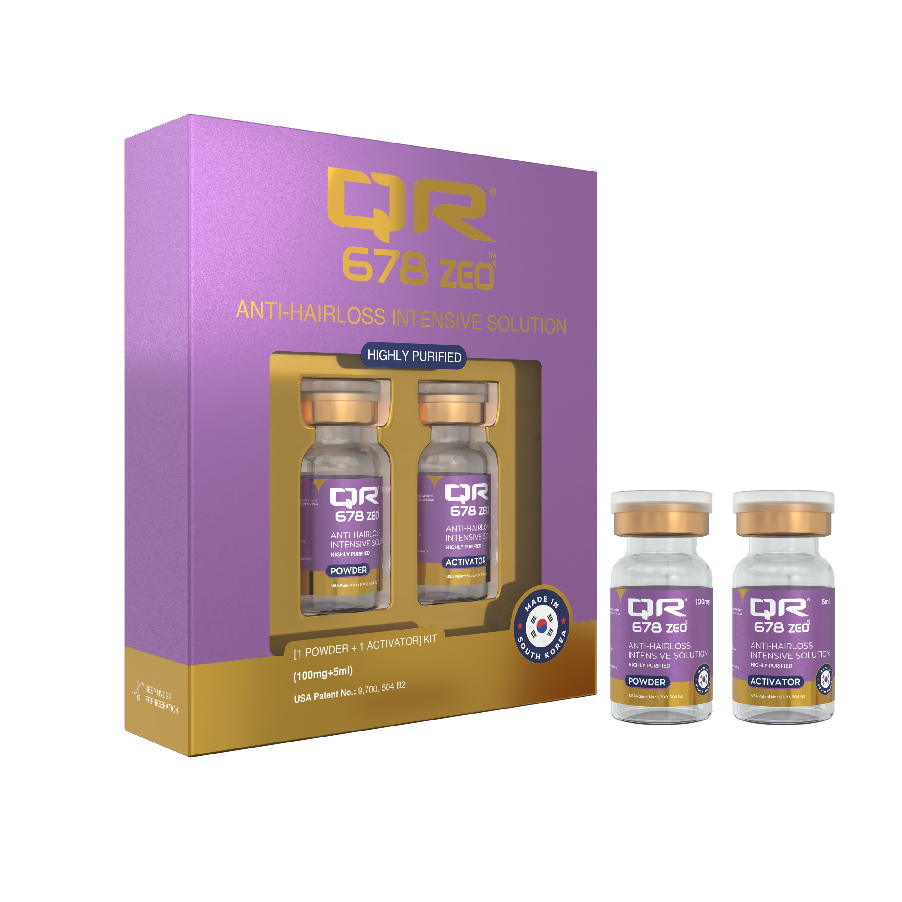 QR678&reg; Expands East Asia Presence With Malaysia Approval for QR678 PREO&reg;, QR678 NEO&reg; and QR678 ZEO&reg; regenerative hair products