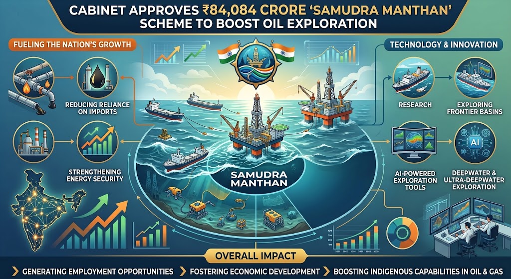Samudra Manthan: India&rsquo;s INR 84,084 Crore Push to Unlock Offshore Energy Potential