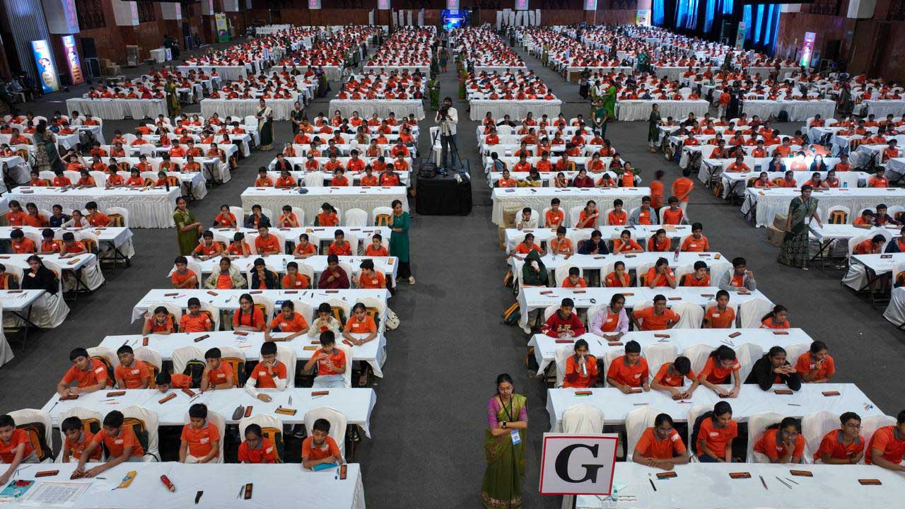 Over 3,200 Children Participate in Telangana's Largest Mental Mathematics Championship