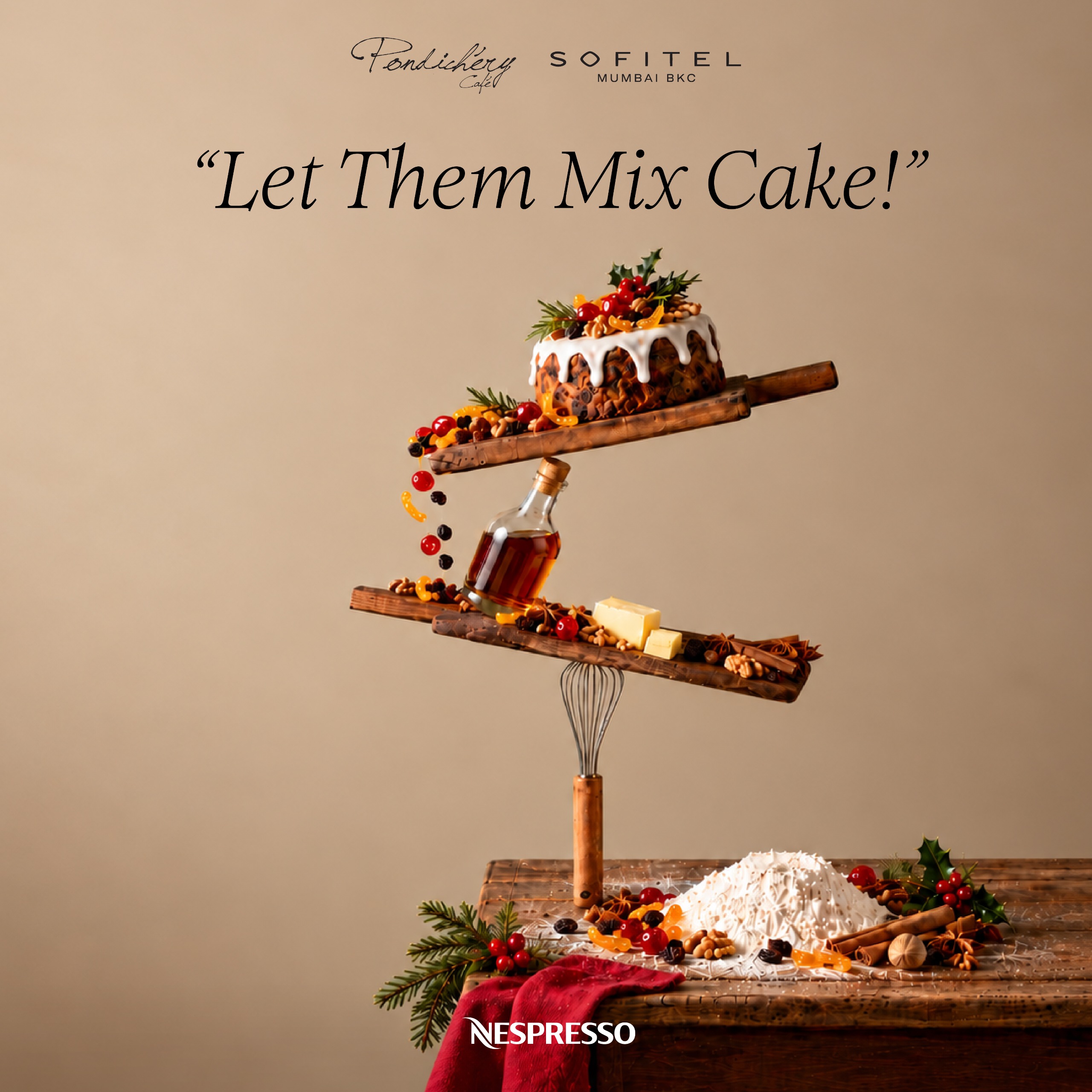 Sofitel Mumbai Presents “Cake Mixing Brunch”