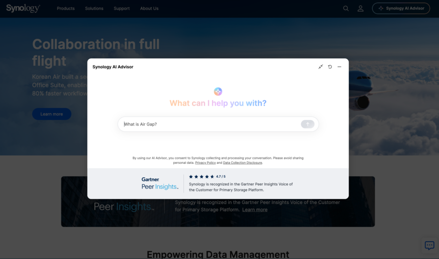 Synology&reg; officially introduces AI Advisor for accurate, reliable information discovery