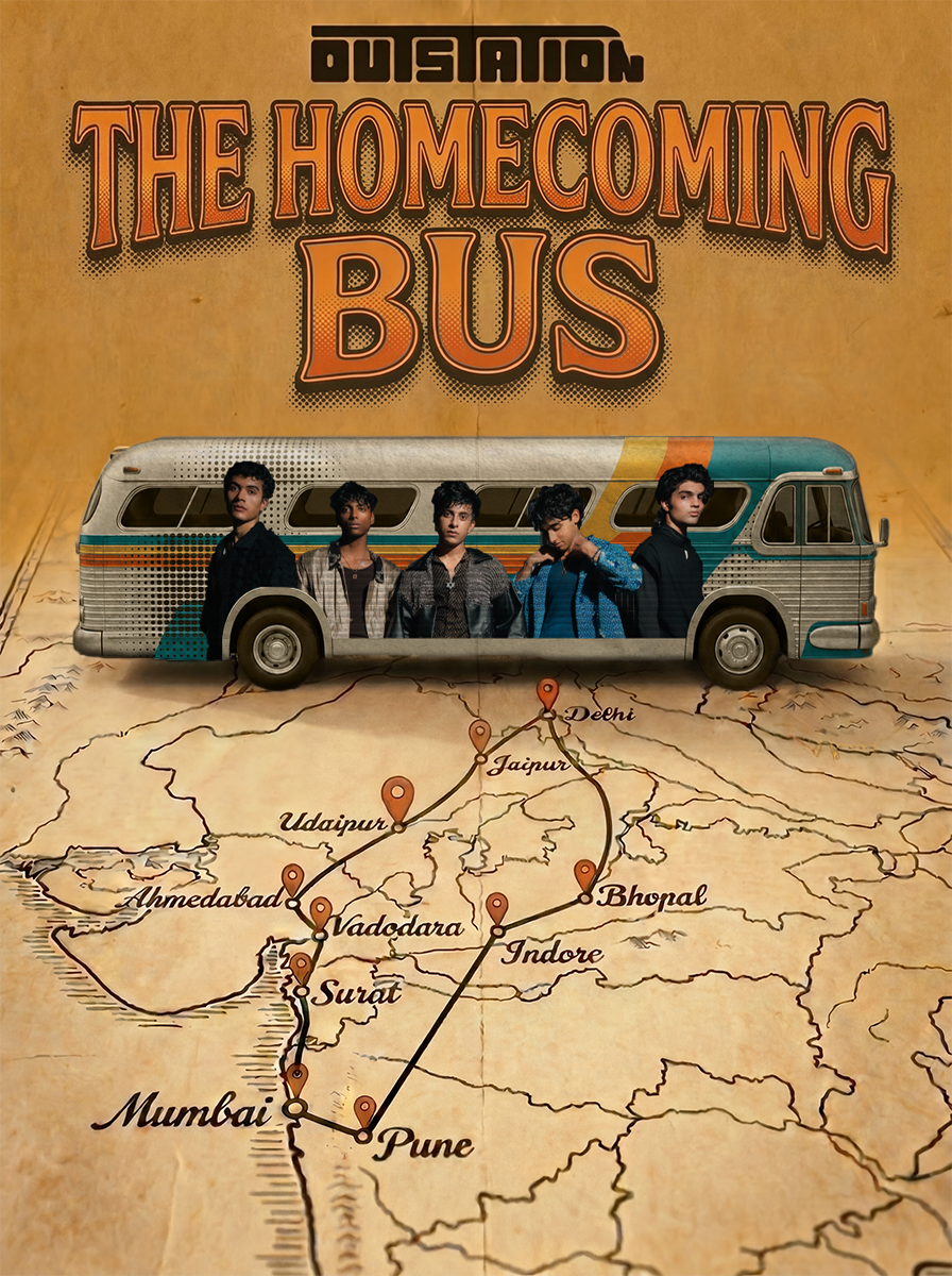 14 Days. 11 Cities : Teen Boy Band OutStation Announces ‘The Homecoming Bus’ Road Trip Ahead of Their 1-Year Anniversary