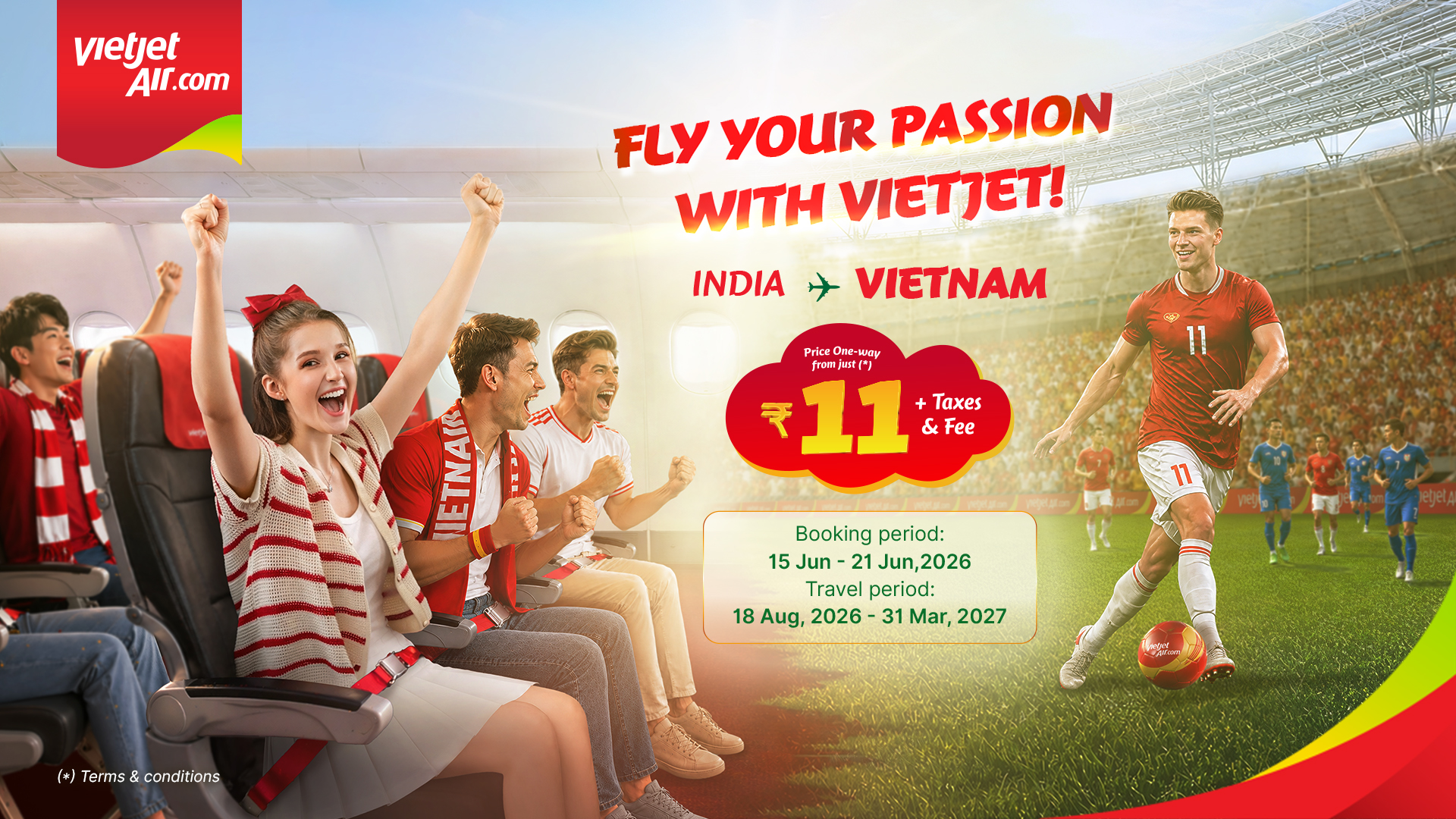 Vietjet launches promotional fares from INR11 across India-Vietnam network, opens new gateway to Sri Lanka