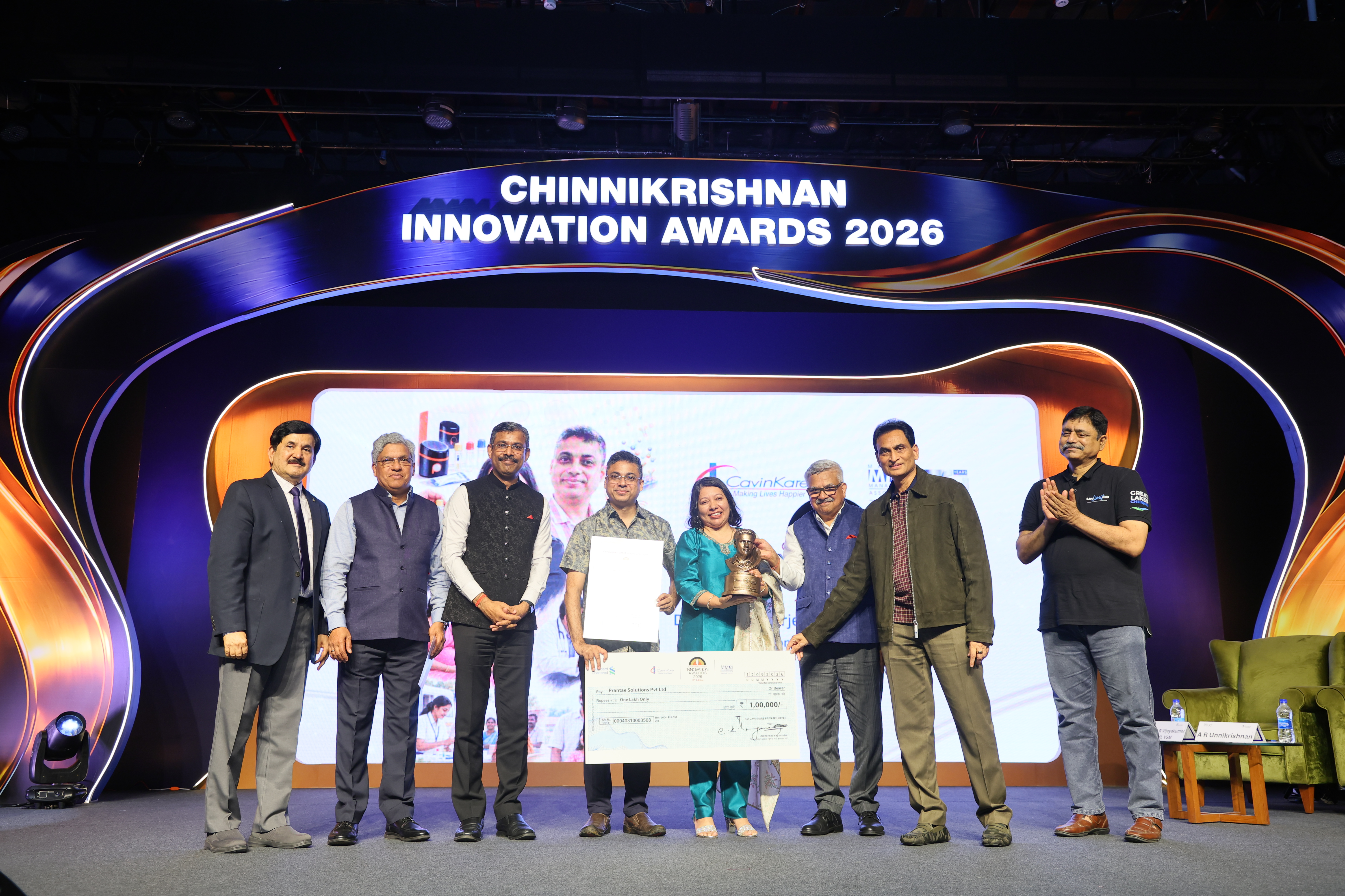 CavinKare & MMA Honour India&rsquo;s Most Promising Innovators at the 15th ChinniKrishnan Innovation Awards 2026