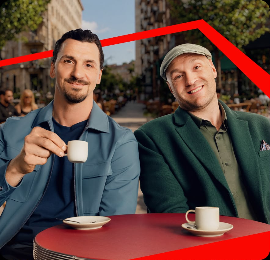 Zlatan Ibrahimović and Tyson Fury join forces in XTB’s biggest global campaign to break financial taboos