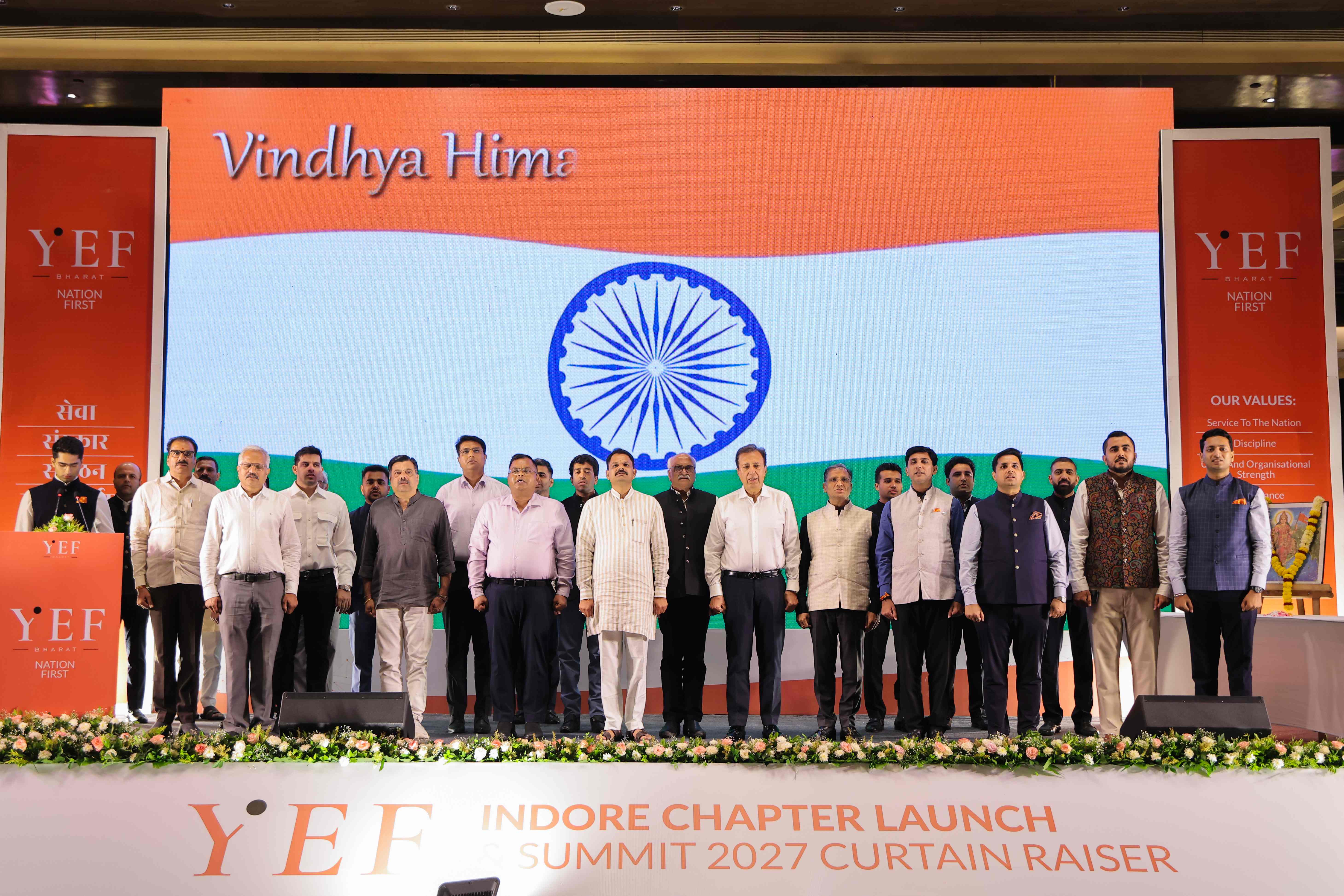 YEF Bharat Launches Indore Chapter, Names Rajat Jain President; Summit 2027 Set for January 16