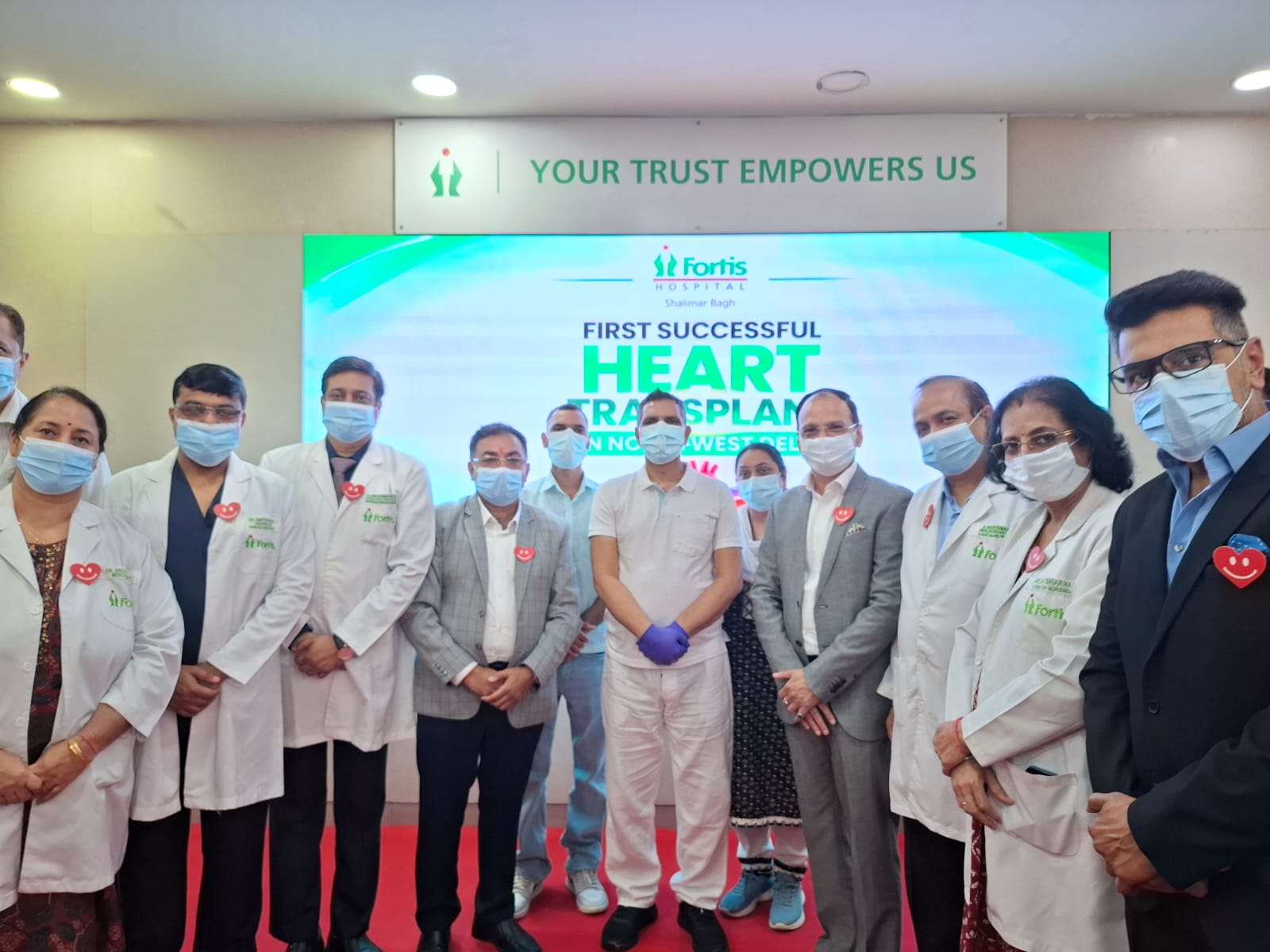 Fortis Healthcare: Fortis Shalimar Bagh Performs North & West Delhi&rsquo;s First Successful Heart Transplant in 47-Year-Old Male with Advanced Heart Failure