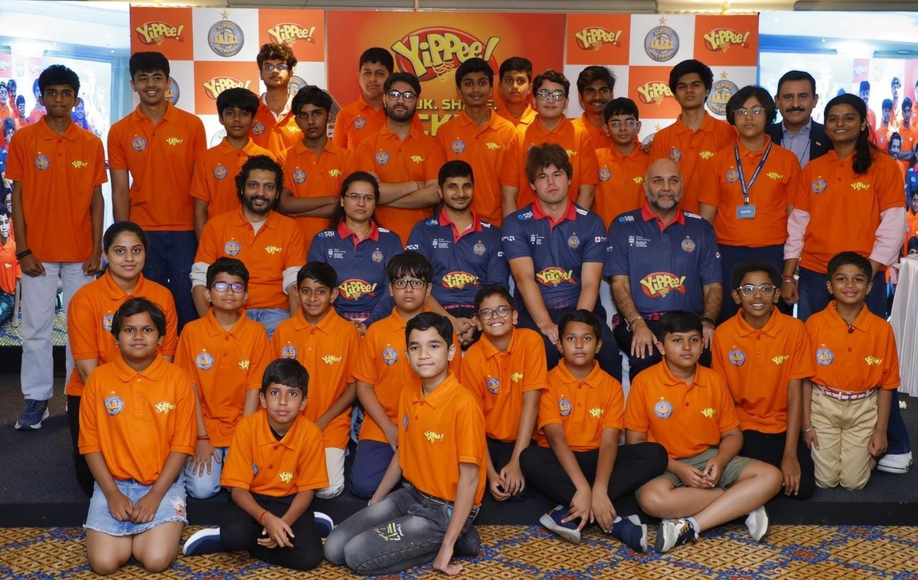 ITC Foods 25 Young Chess Aspirants Live Their Dream, Take on Magnus Carlsen