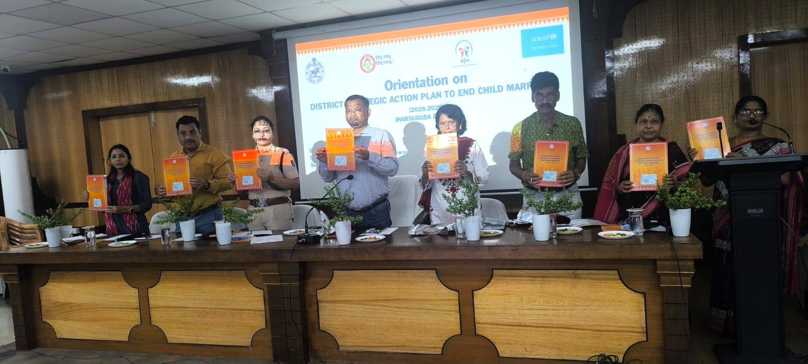 Jharsuguda Launches District Action Plan Orientation to End Child Marriage