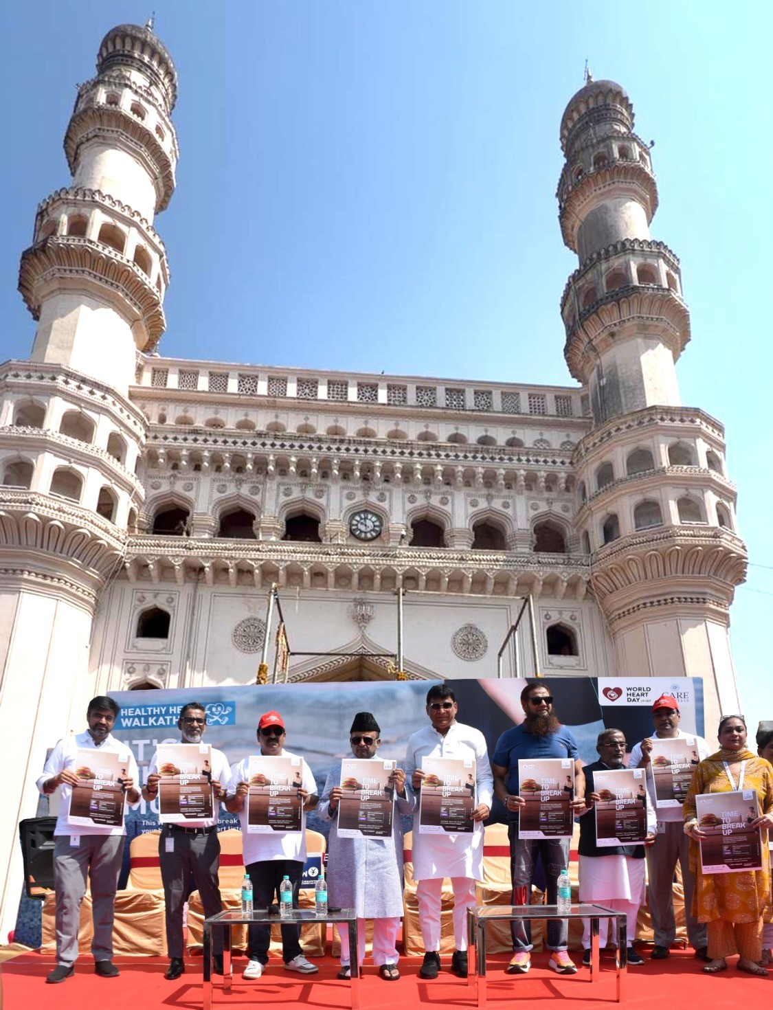 From Charminar, CARE Hospitals Calls on Hyderabad and India to &lsquo;Move On&rsquo; From Heart-Harming Habits