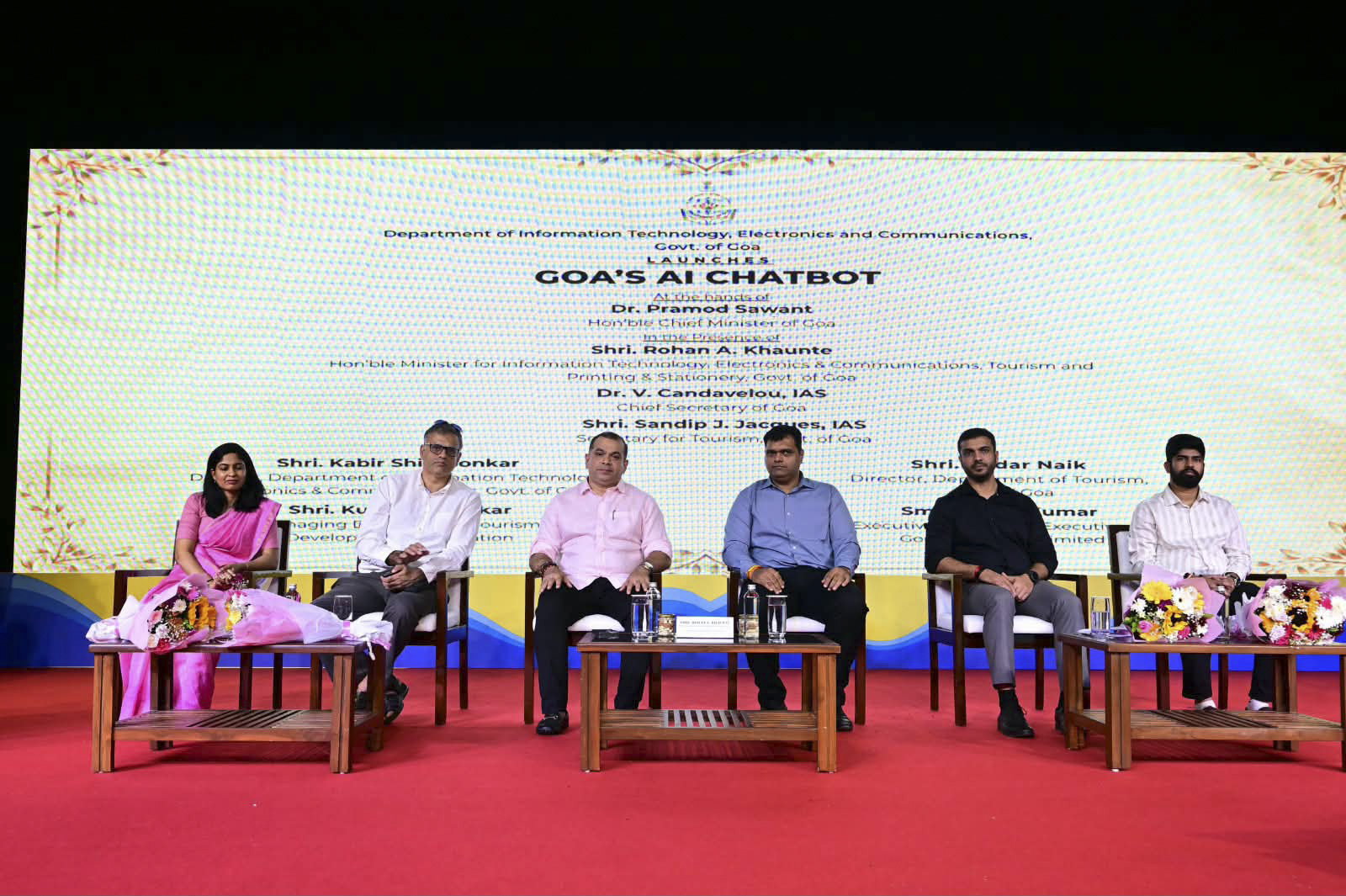 Department of IT, Electronics and Communications (DITEC) launches Tourism AI Chatbot for Goa