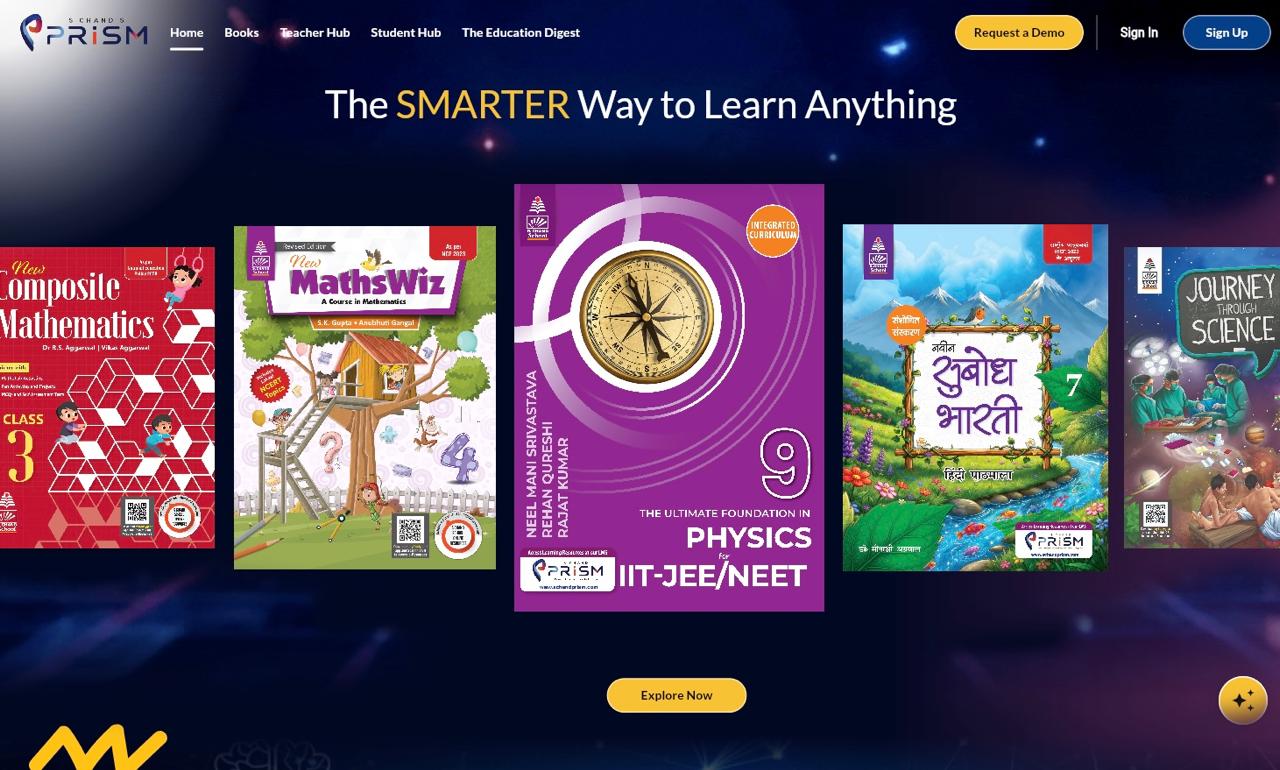 S Chand Launches PRISM, India&rsquo;s First Publisher-Led LMS, Putting Pedagogy Ahead of Technology