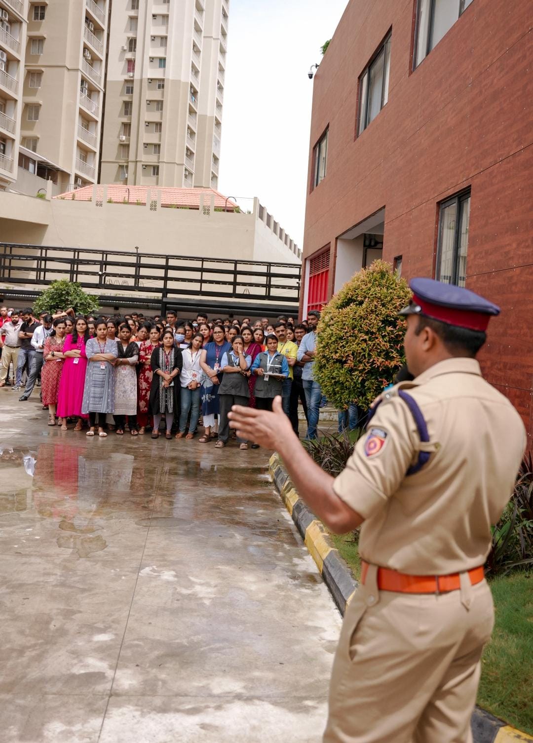 South Indian Bank Reinforces Workplace Safety Through Fire Mock Drill