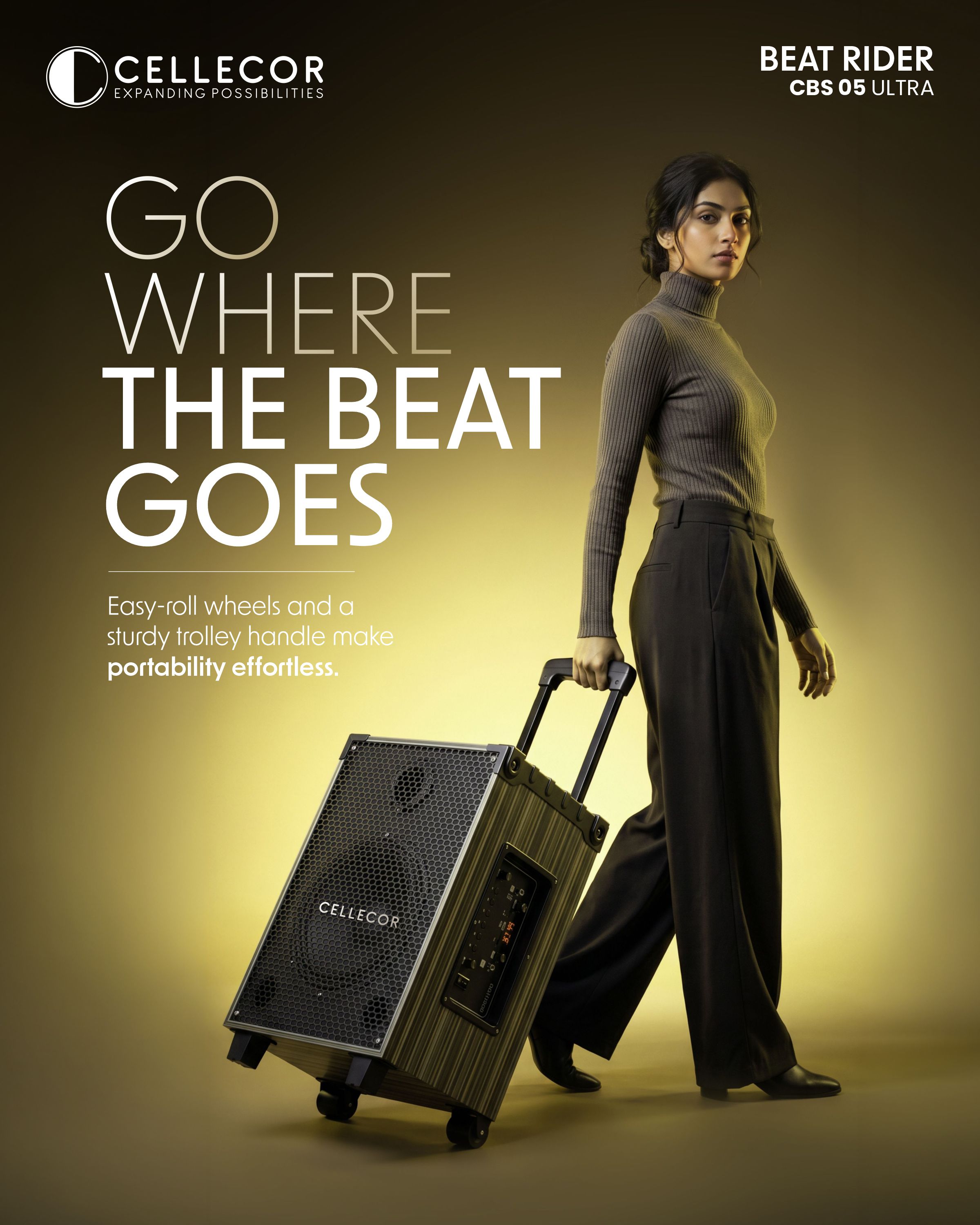 As More Indian Families Celebrate at Home, Cellecor Launches the Beat Rider CBS 05 Ultra Party Speaker With Two Wireless Mics