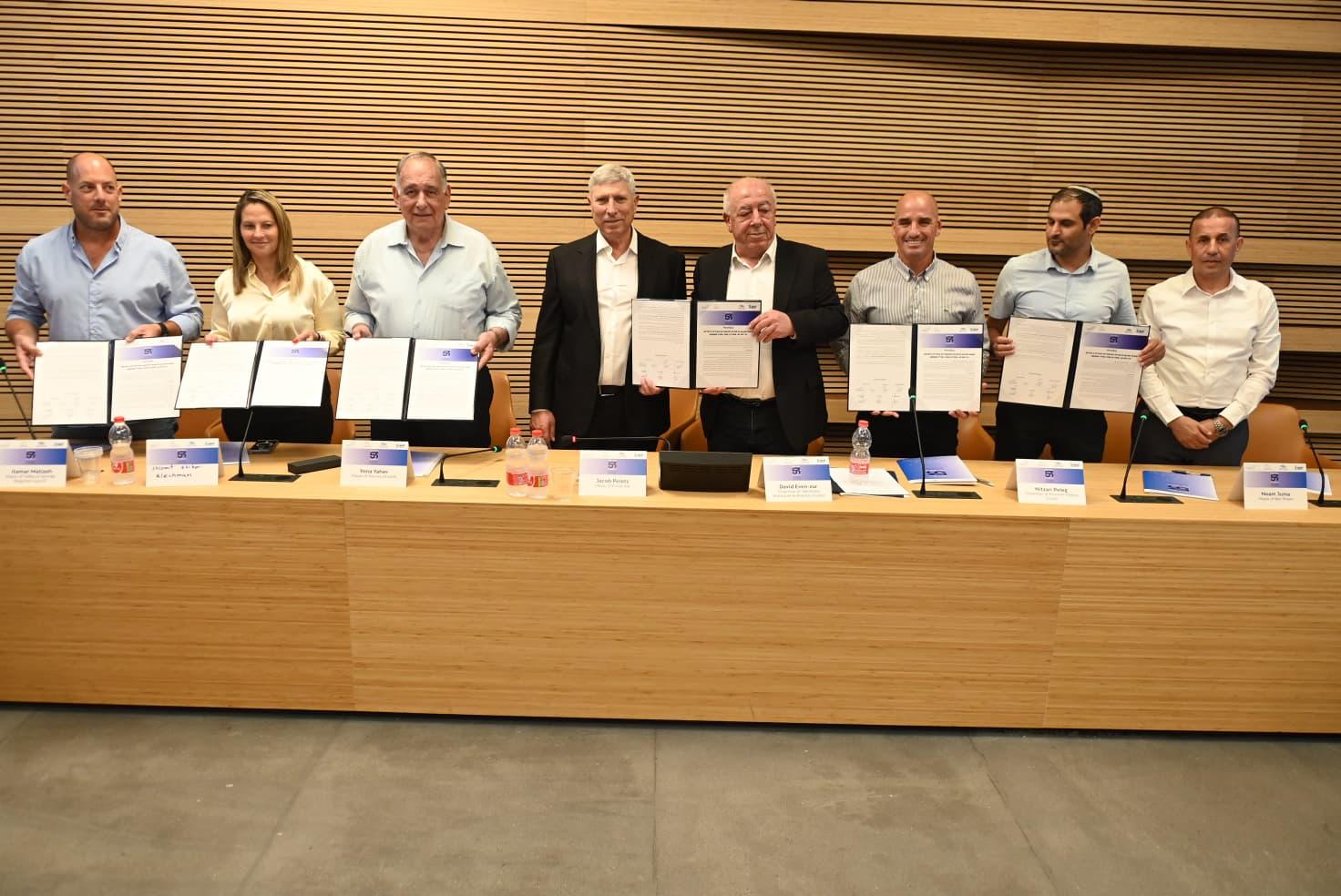 Abraham Accords, IMEC corridor: 53 local authorities across Northern Israel unite in a historic, unprecedented alliance to shape the region's future