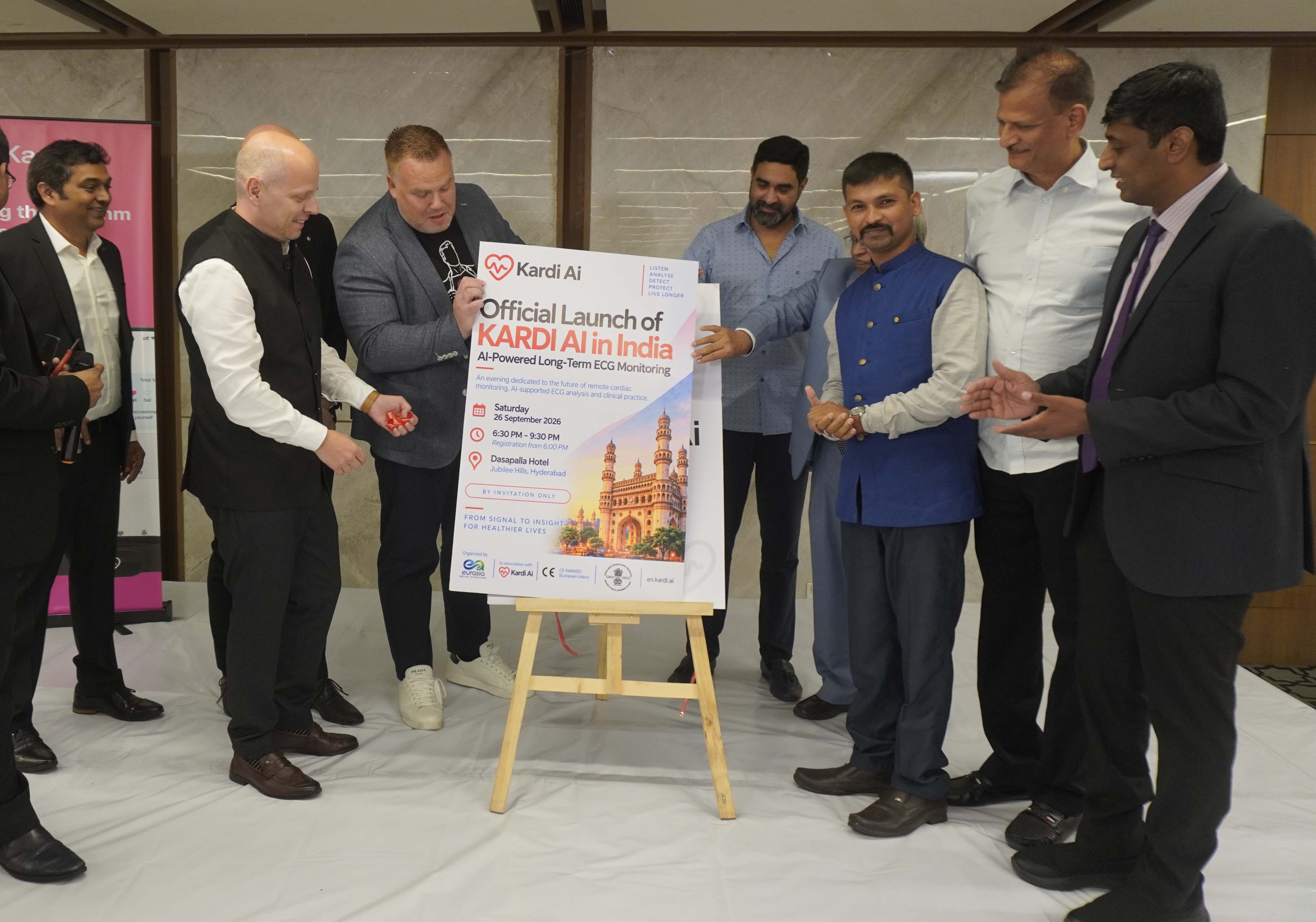Kardi Ai, AI-Powered long-term ECG Monitoring Technology, launched