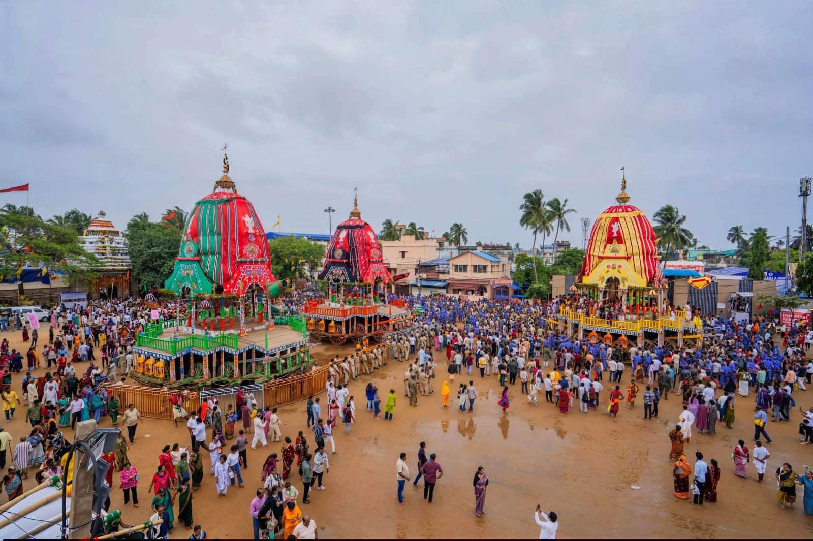 Bahuda Yatra 2026: Lord Jagannath and Siblings Begin Sacred Return Journey to Srimandir Amid Tight Security