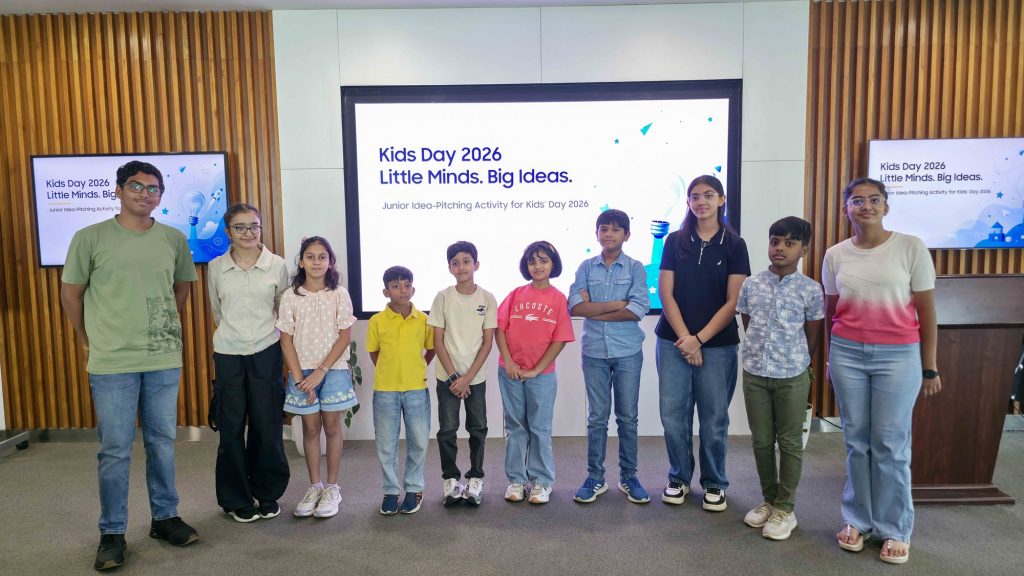 A Karaoke Refrigerator, a Self-Checking School Bag and Earbuds That Turn History Lessons into Rap: Kids Reimagine Technology at Samsung