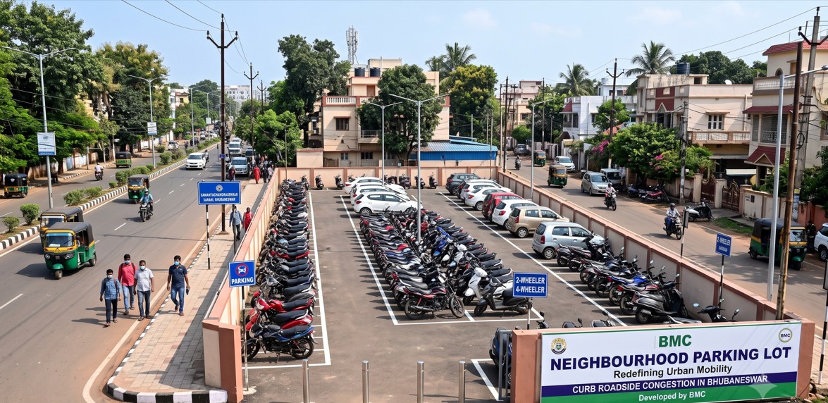 BMC Plans Neighbourhood Parking Lots to Curb Roadside Vehicle Congestion in Bhubaneswar