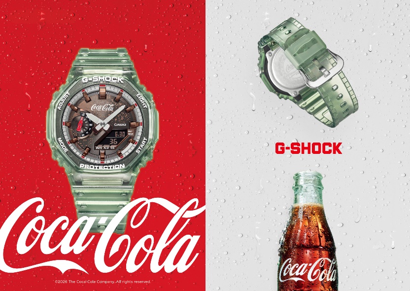 Casio Launches G-SHOCK Collaboration Watch with Coca-Cola