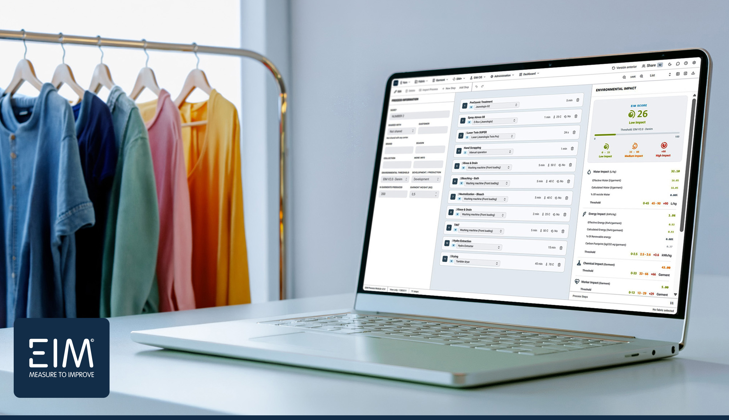 EIM Evolves into Environmental Intelligence Platform to Measure Impact Across Textile Production