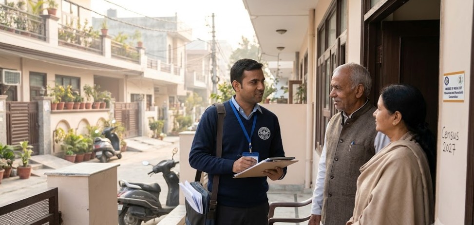 Census 2027: House-to-House Population Count to Begin on January 25; Self-Enumeration from January 10