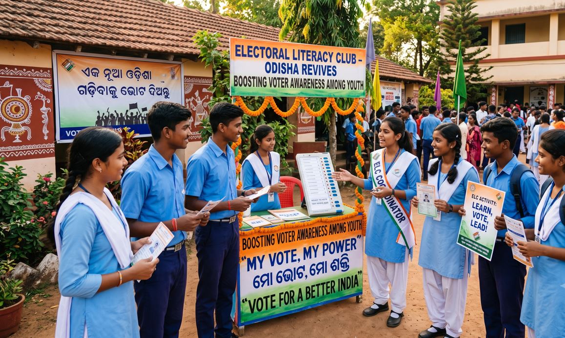 Odisha Revives Electoral Literacy Clubs to Boost Voter Awareness Among Youth