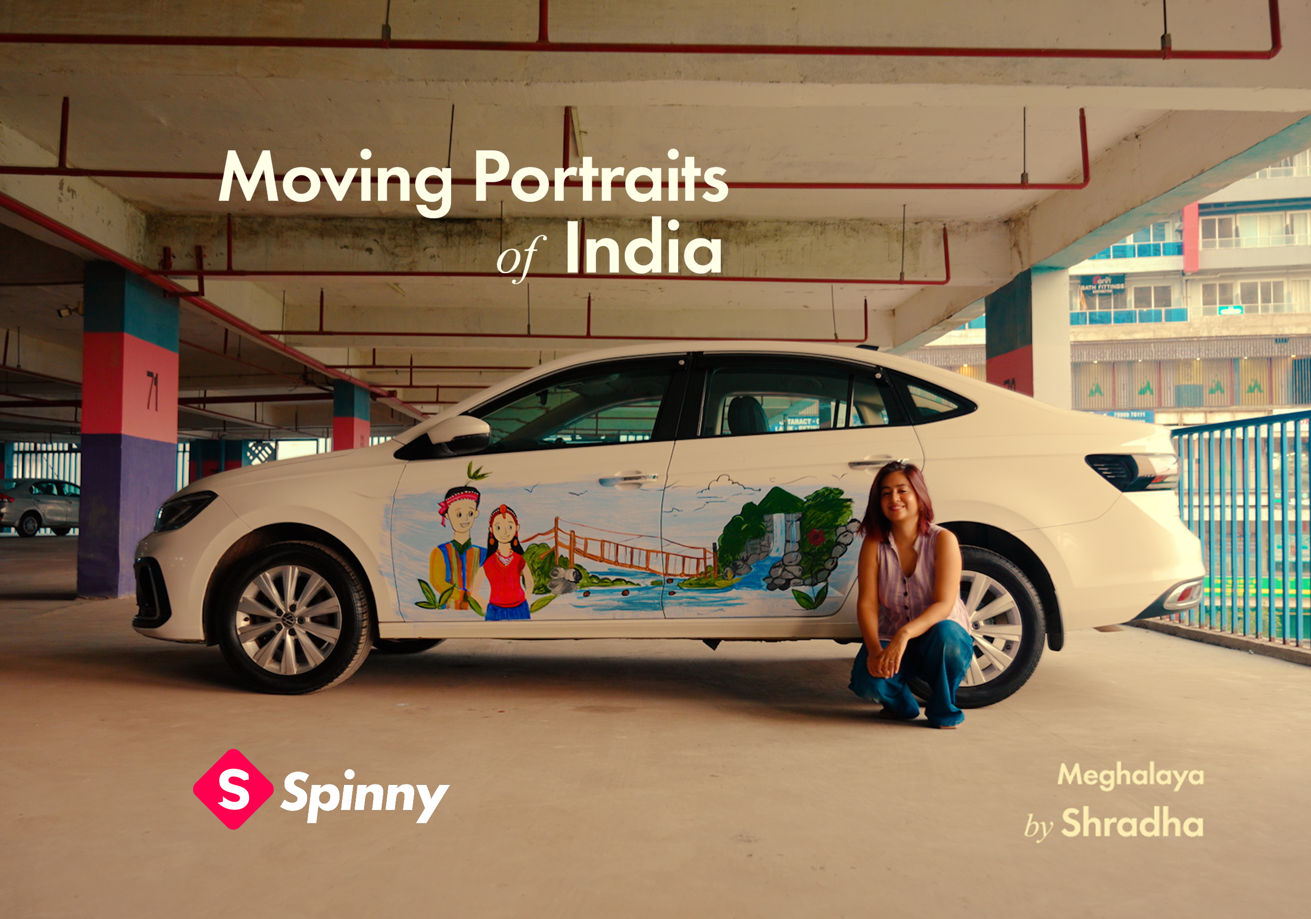 Independence Day Campaign | Spinny Celebrates 80 Years of India with 36 Artists Turning Cars into Moving Portraits