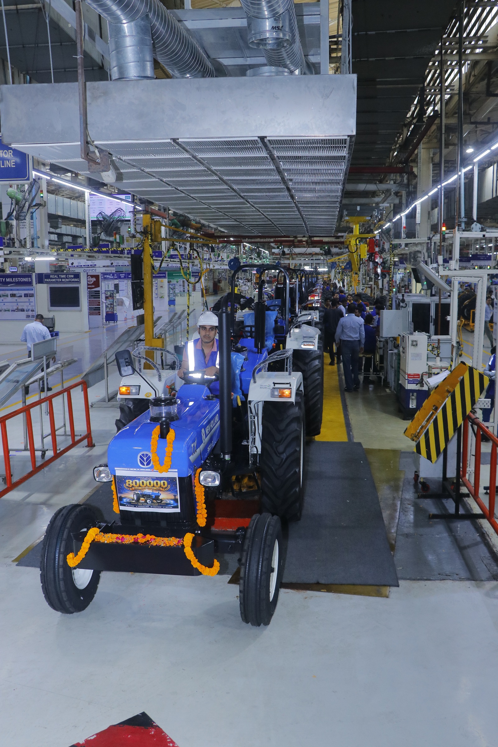 CNH India Rolls Out 800,000th Tractor from Greater Noida Facility