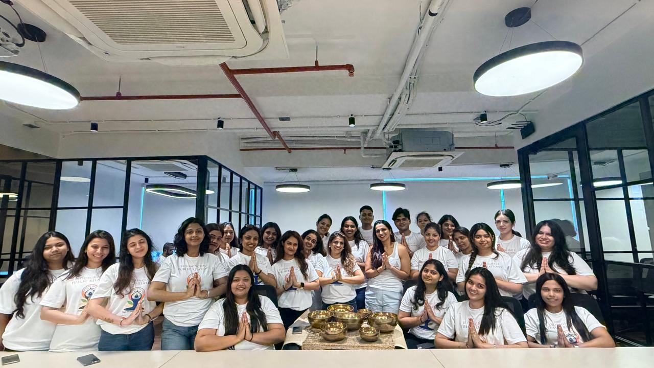 Bloomingdale Public Relations Marks International Yoga Day with a Yoga & Sound Healing Workshop to Champion Employee Well-being