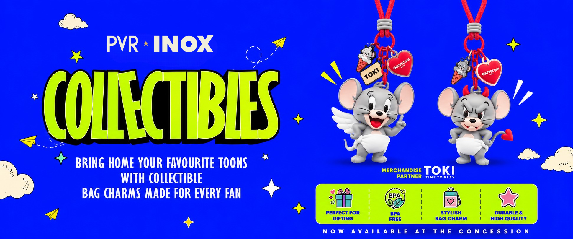 PVR INOX CELEBRATES THE RELEASE OF TOM & JERRY FORBIDDEN COMPASS WITH EXCLUSIVE TUFFY COLLECTIBLES