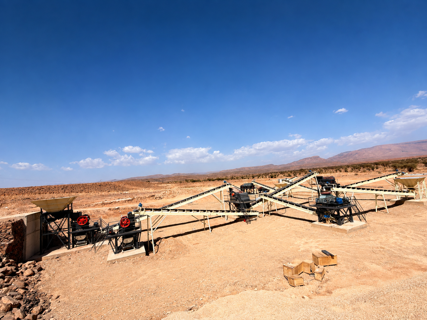 SPGCL&rsquo;s commercial production at its Barite beneficiation unit in Morocco