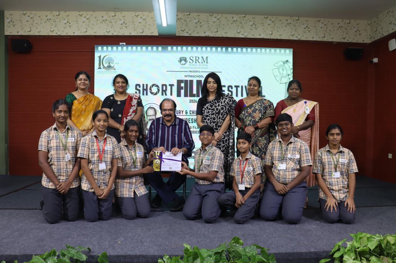 Young Filmmakers Shine at SRM Public School&rsquo;s Short Film Festival