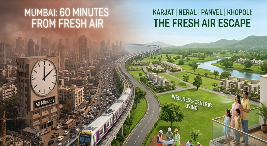 60 Minutes to Fresh Air: How Mumbai&rsquo;s Homebuyers Are Chasing Cleaner Living Beyond City Limits