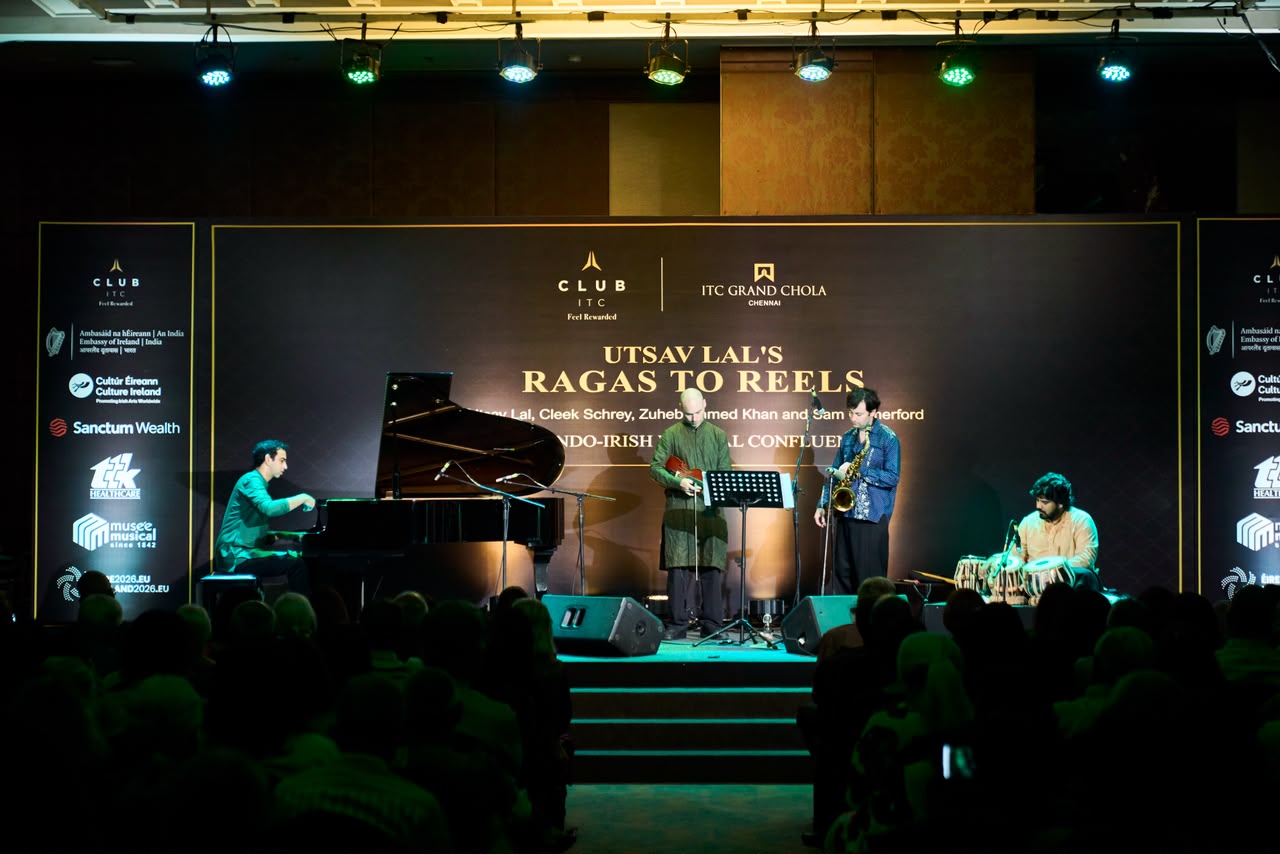 ITC Grand Chola Curates a Memorable Evening of Indo-Irish Musical Exchange with Utsav Lal and Ensemble