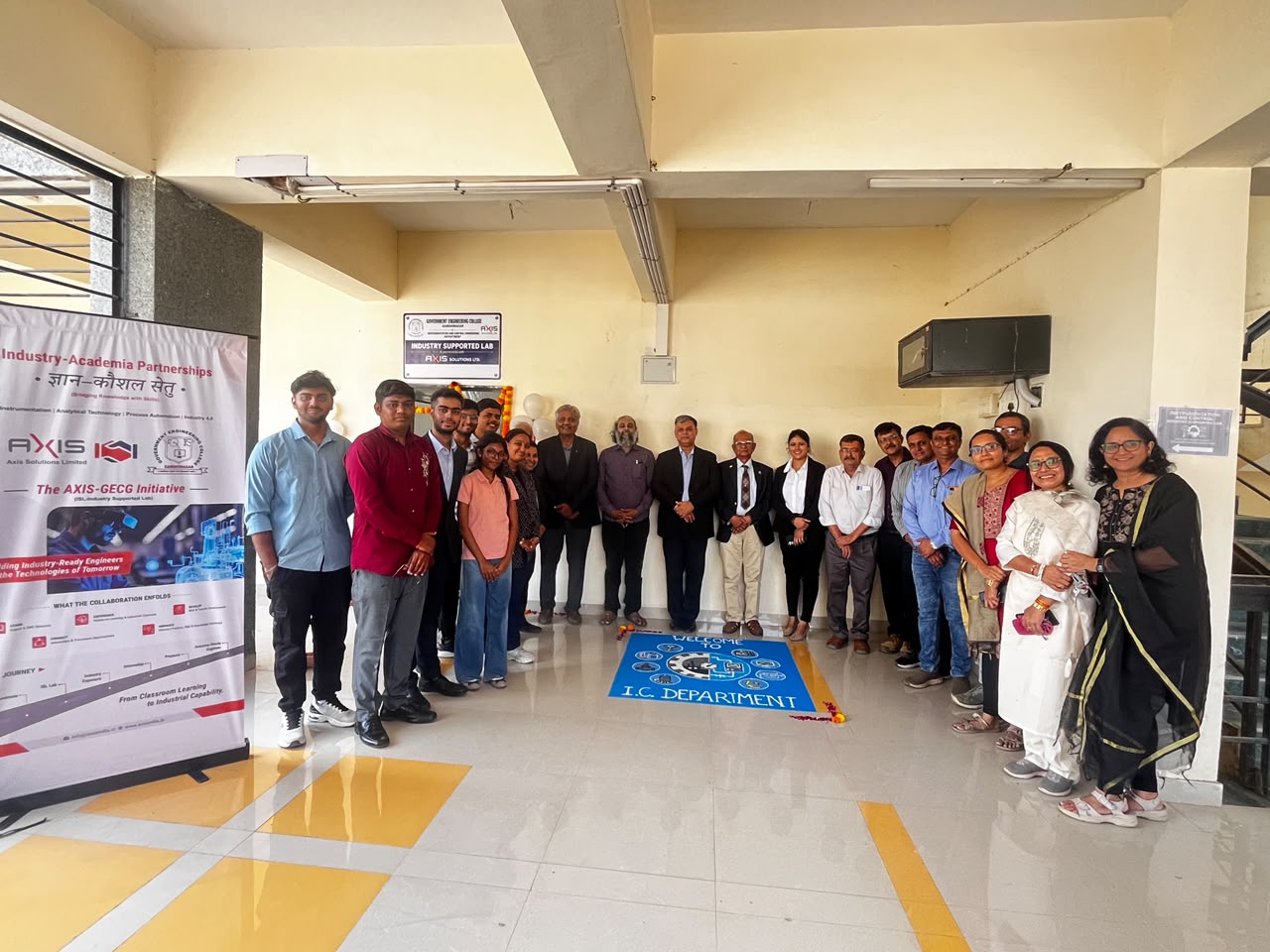 Media Release - Industry Supported Lab - Axis Solutions and GEC Gandhinagar Initiative