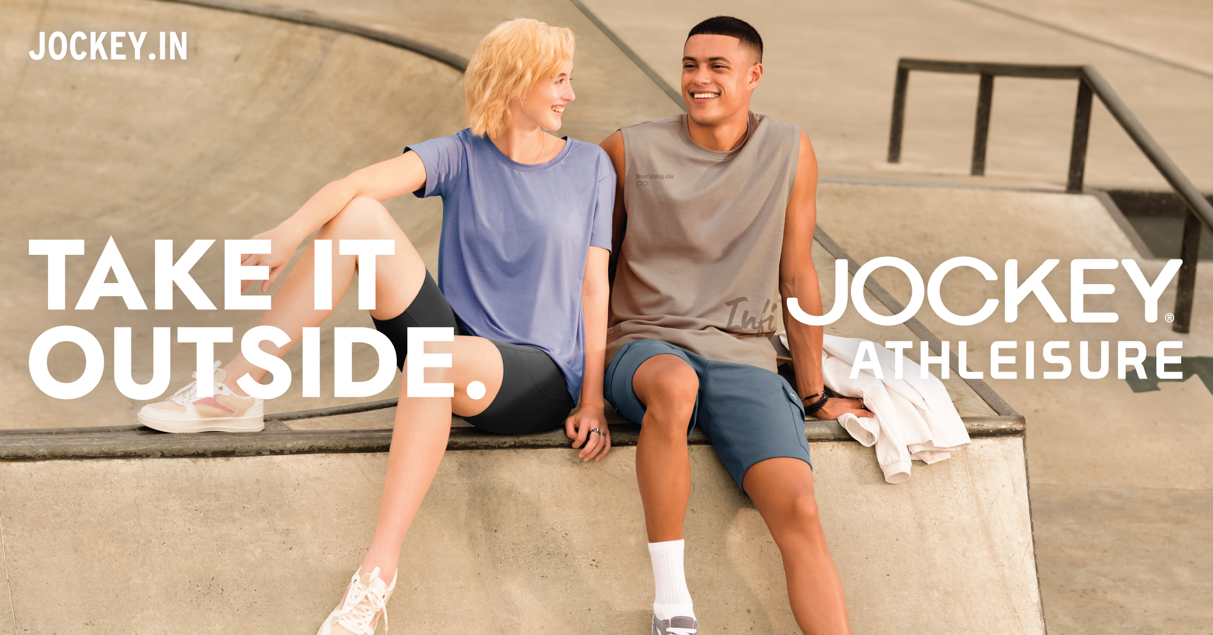 Jockey Brings Back &lsquo;Take It Outside&rsquo; Campaign with New Summer Styles and Athleisure Range