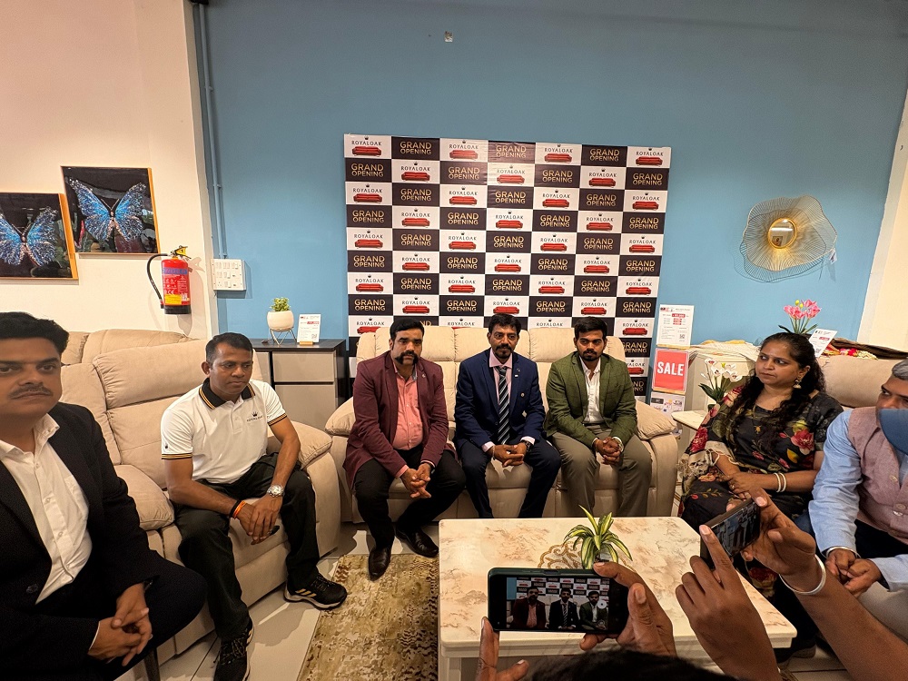 Royaloak Furniture launches its Flag ship store in Kushalnagar with the finest international collection